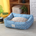 washable rectangle luxury pet dog beds